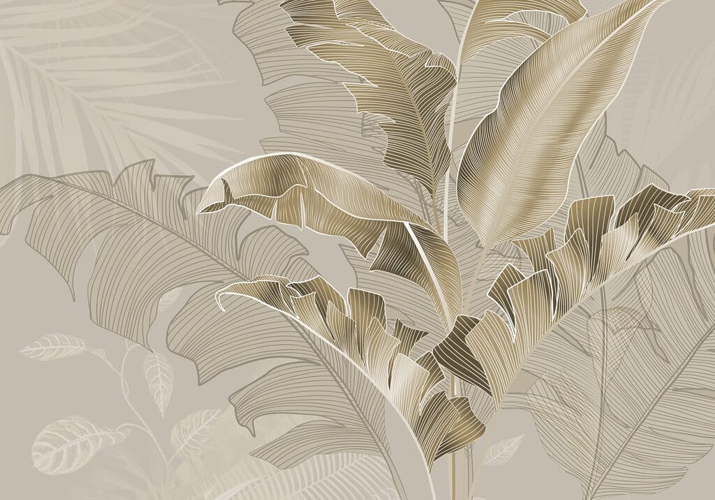Elegante botanische Illustration mit feinen Details Elegante botanische Illustration mit feinen Details