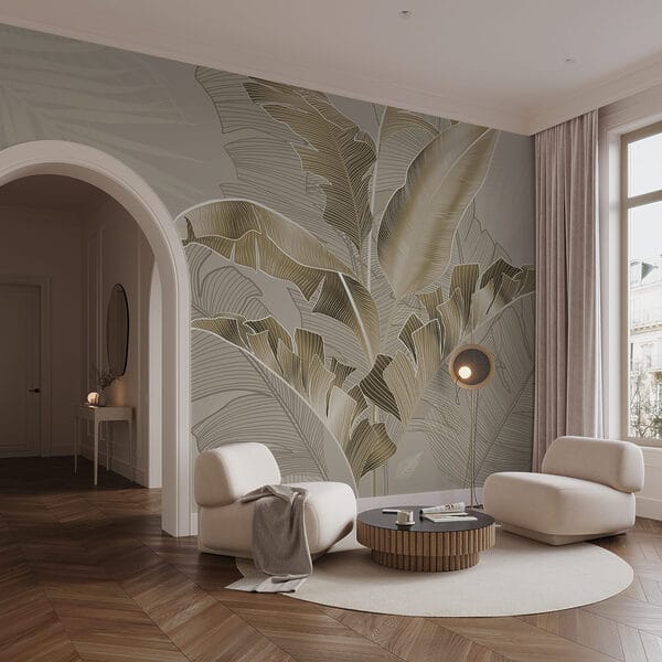 Elegante botanische Illustration mit feinen Details Elegante botanische Illustration mit feinen Details