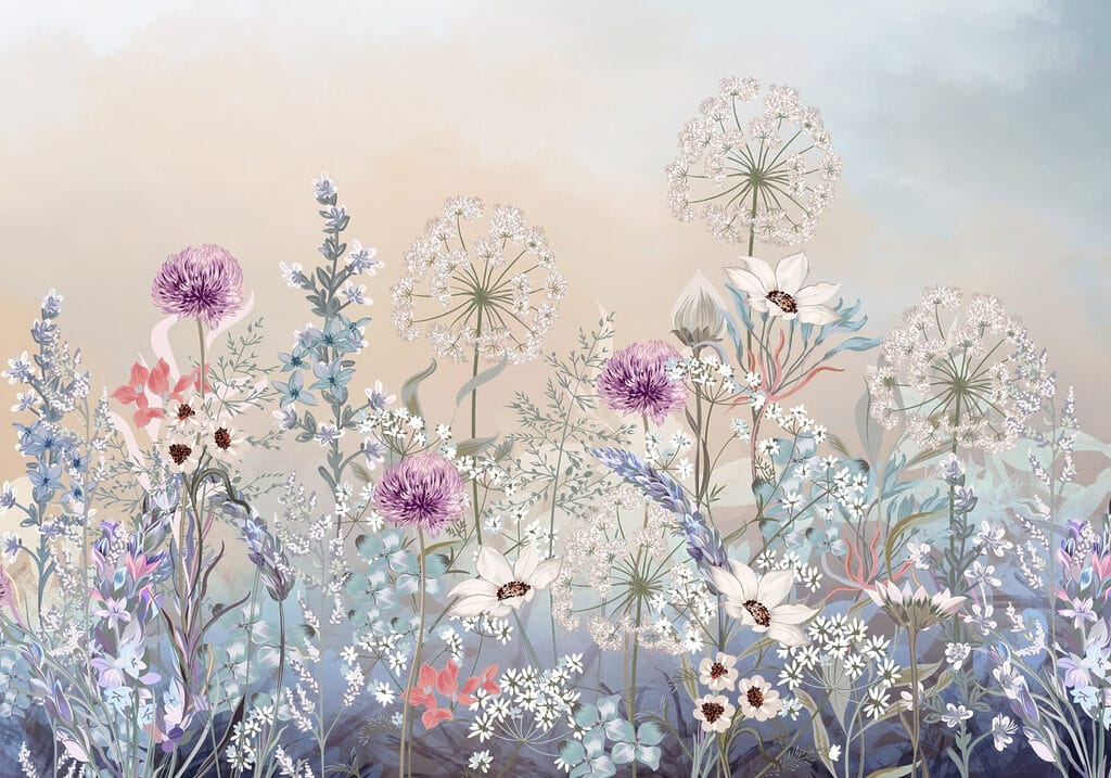 Malerei von Blumen und Pflanzen Malerei von Blumen und Pflanzen