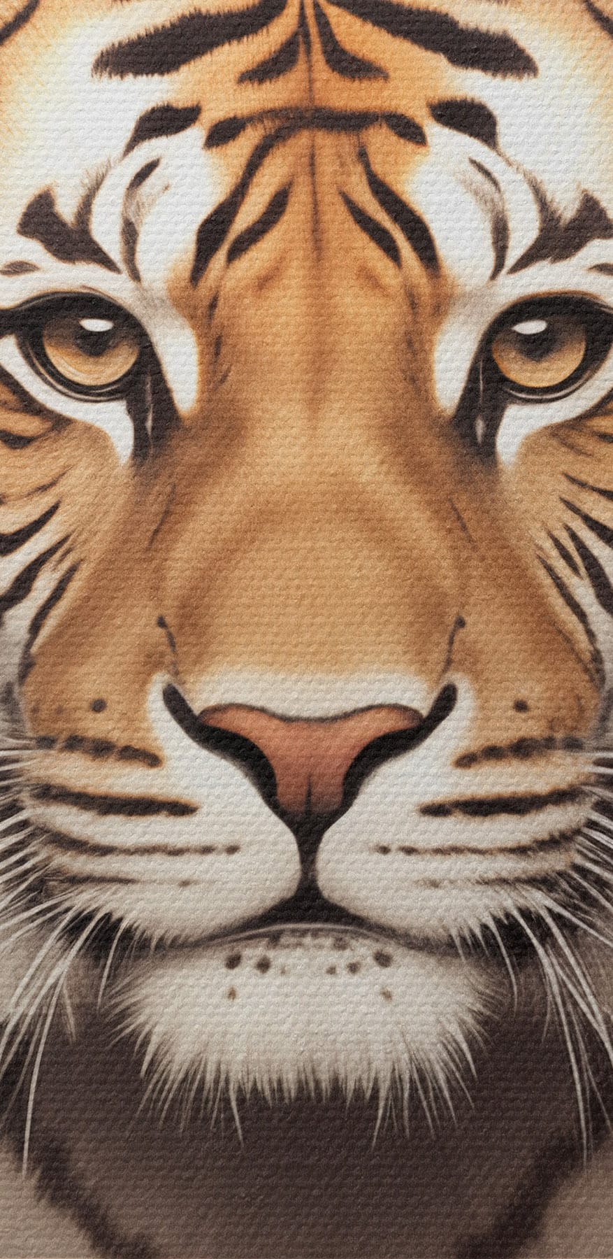 Tiger mit Krone