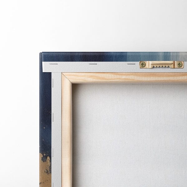 Abstrakte Wellen aus Blau und Creme. Abstrakte Wellen aus Blau und Creme.