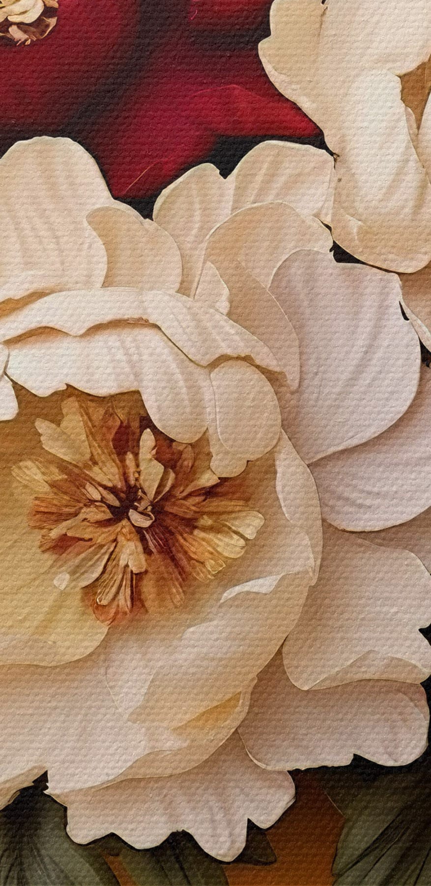 Vase of flowers on a table Vase of flowers on a table