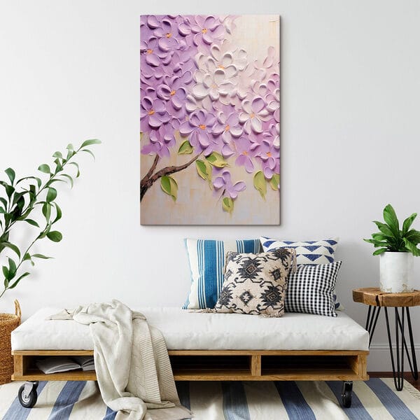 Wandbilder Malerei von Blumen auf einer weißen Fläche (Artikelnummer: s42825) Wandbilder Wandbilder Malerei von Blumen auf einer weißen Fläche (Artikelnummer: s42825)