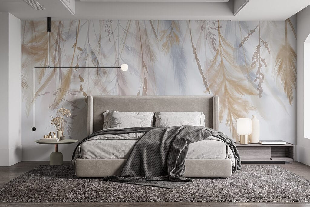 Delicate nature's soft embrace