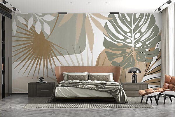 Von der Natur inspiriertes abstraktes botanisches Design Von der Natur inspiriertes abstraktes botanisches Design