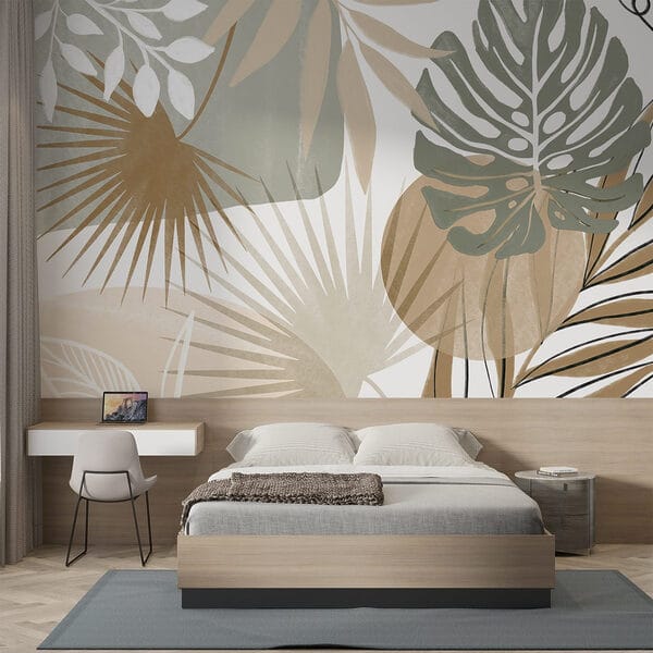 Von der Natur inspiriertes abstraktes botanisches Design Von der Natur inspiriertes abstraktes botanisches Design