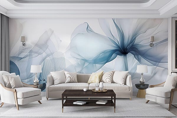 Delicate floral shades in soft hues