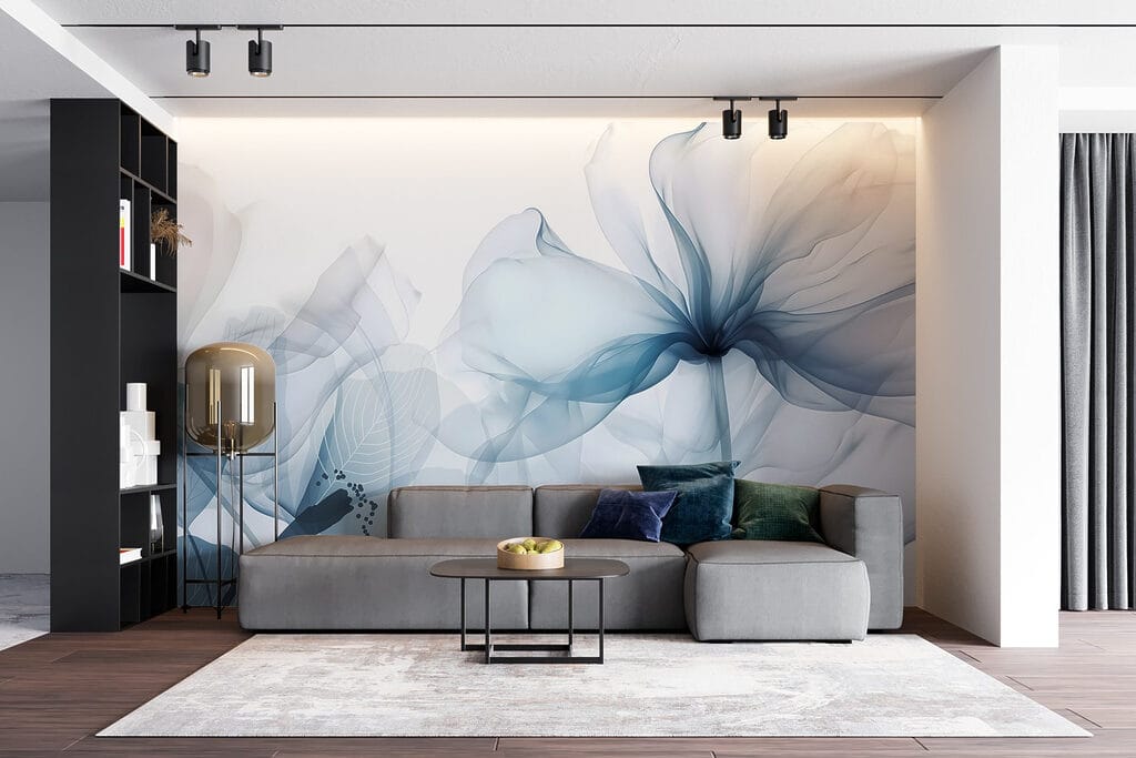 Delicate floral shades in soft hues