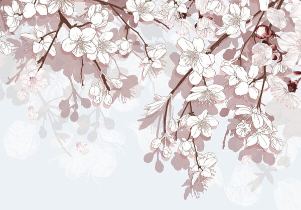 Zarte Blüten in sanften Farbtönen Zarte Blüten in sanften Farbtönen