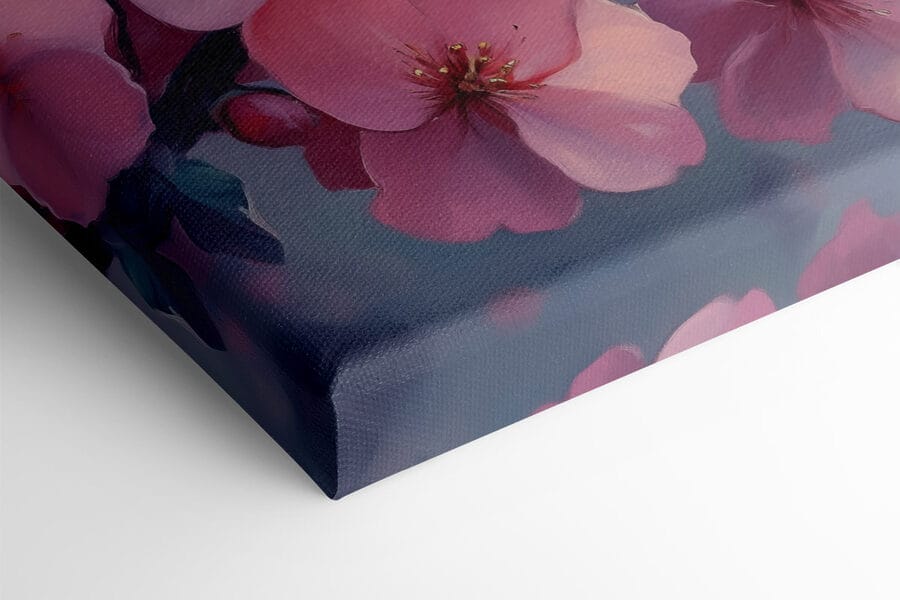 Zarte Blüten in sanften Pastelltönen