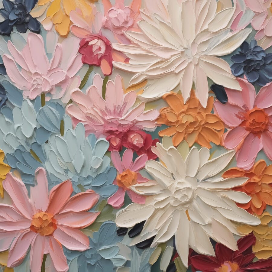 Malerei von Blumen