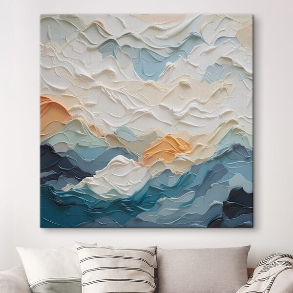 Wandbilder Gemälde von Bergen und Wolken (Artikelnummer: s42828) Wandbilder Wandbilder Gemälde von Bergen und Wolken (Artikelnummer: s42828)