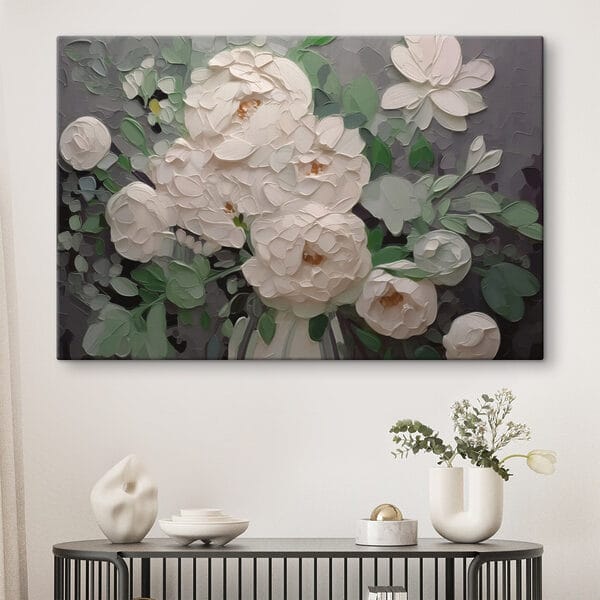 Wandbilder Malerei von weißen Blumen (Artikelnummer: s42835) Wandbilder Wandbilder Malerei von weißen Blumen (Artikelnummer: s42835)