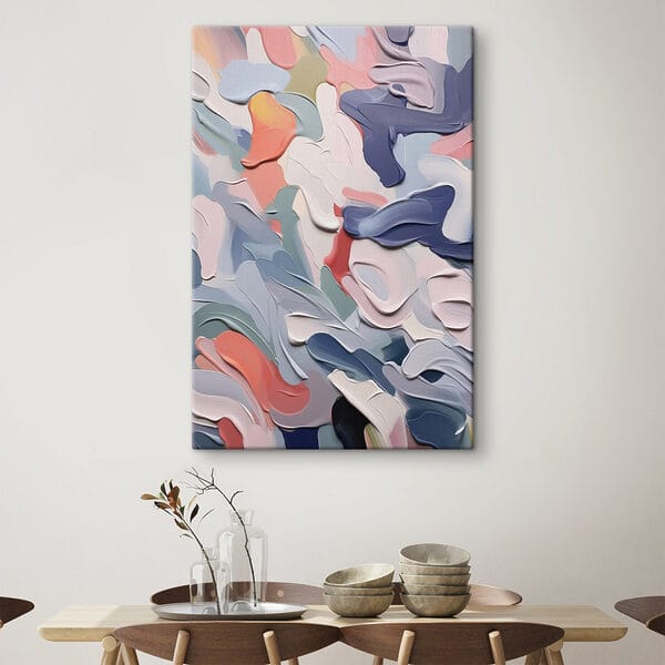 Abstract waves of gentle colors Abstract waves of gentle colors