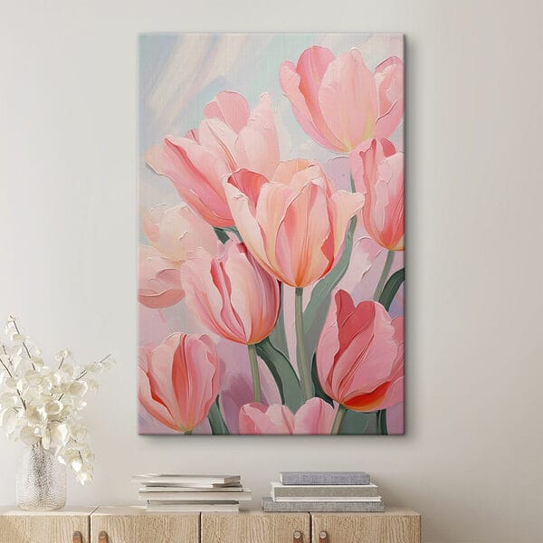 Wandbilder Zartrosa blühende Tulpen (Artikelnummer: s42841) Wandbilder Wandbilder Zartrosa blühende Tulpen (Artikelnummer: s42841)