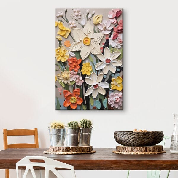 Wandkunst aus Blumen Wandkunst aus Blumen