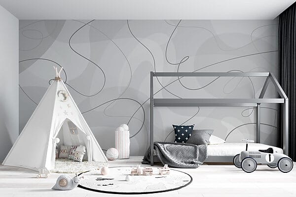 Grauer und weißer Hintergrund mit Linien Grauer und weißer Hintergrund mit Linien