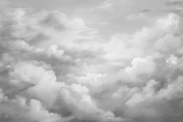 Graustufenaufnahme von Wolken Graustufenaufnahme von Wolken