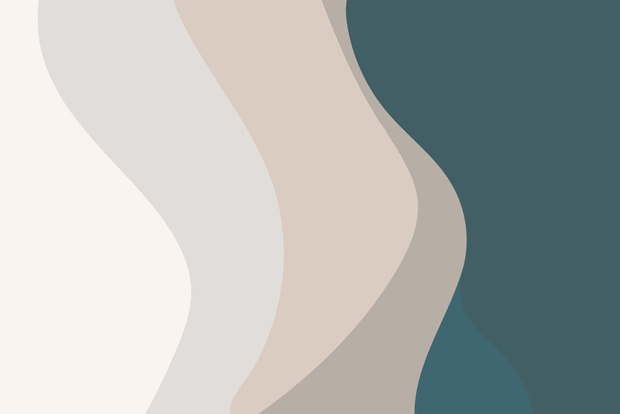 Bunter Hintergrund mit Wellen
