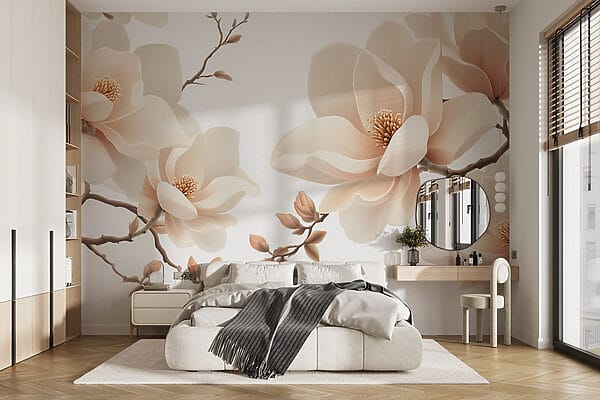 Elegante Blüten an anmutigen Zweigen Elegante Blüten an anmutigen Zweigen