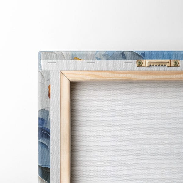 Helle Gänseblümchen vor blauem Hintergrund Helle Gänseblümchen vor blauem Hintergrund