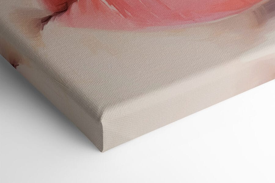 Weiche, einladende Lippen im Fokus