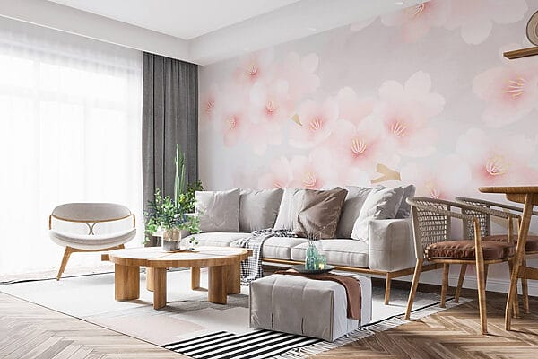 Zarte Blüten in sanften Farbtönen Zarte Blüten in sanften Farbtönen
