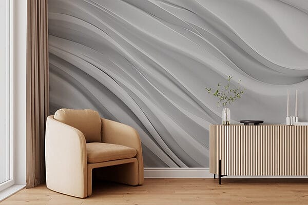 Weißer Hintergrund mit gewellten Linien Weißer Hintergrund mit gewellten Linien