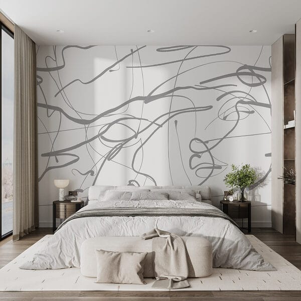 Weißer Hintergrund mit grauen Linien Weißer Hintergrund mit grauen Linien