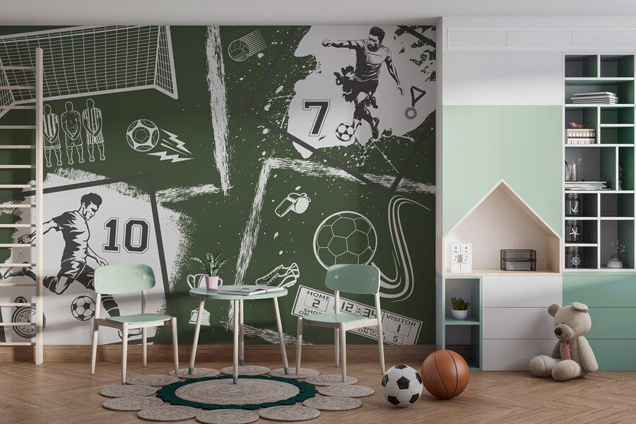Collage aus verschiedenen Sportbildern