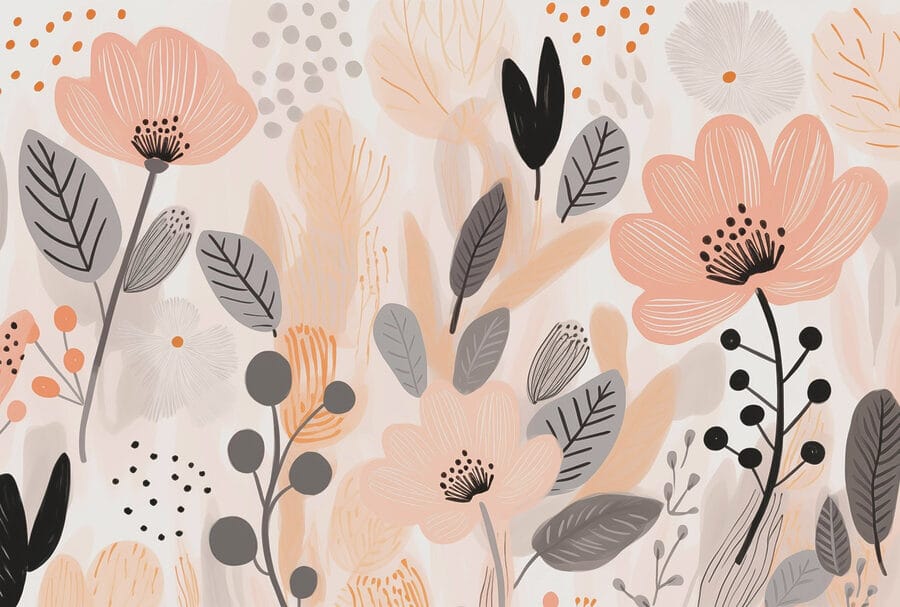 Delicate blooms in soft tones Delicate blooms in soft tones