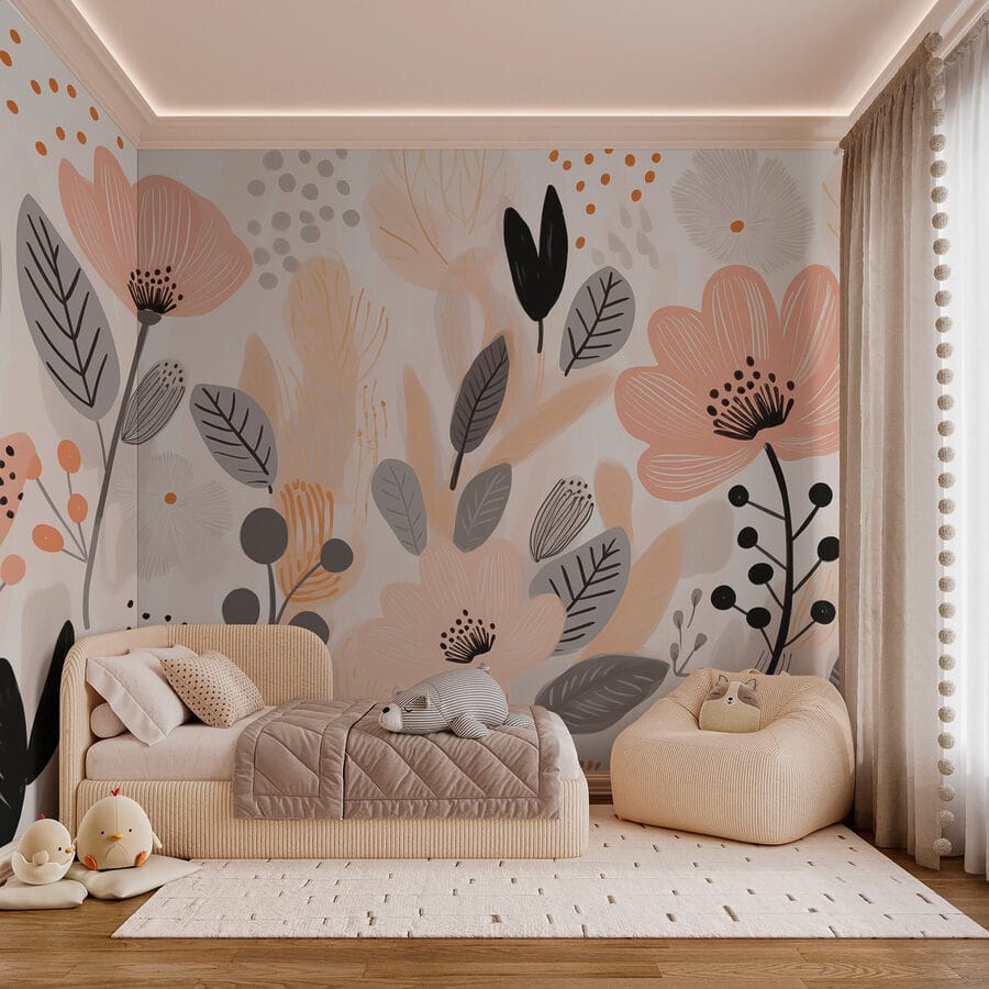 Delicate blooms in soft tones Delicate blooms in soft tones
