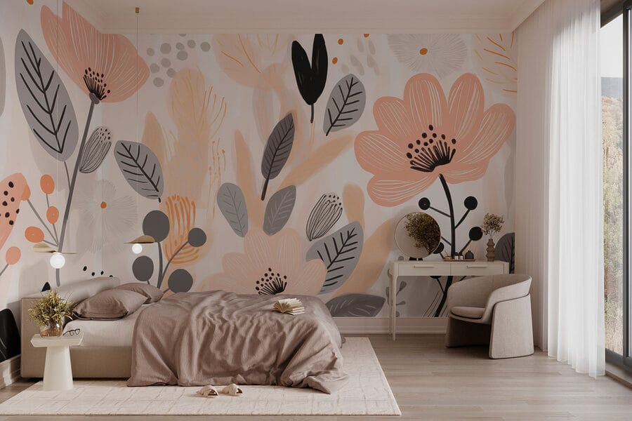 Delicate blooms in soft tones Delicate blooms in soft tones
