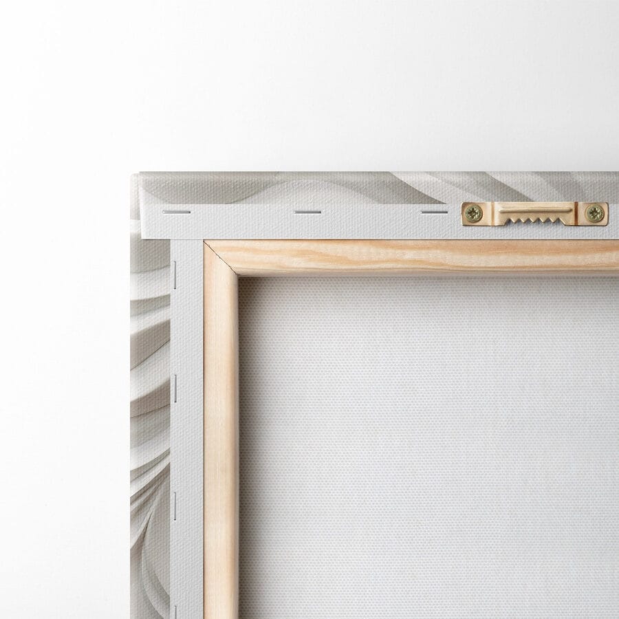 Weiße Wand mit gewellten Linien Weiße Wand mit gewellten Linien