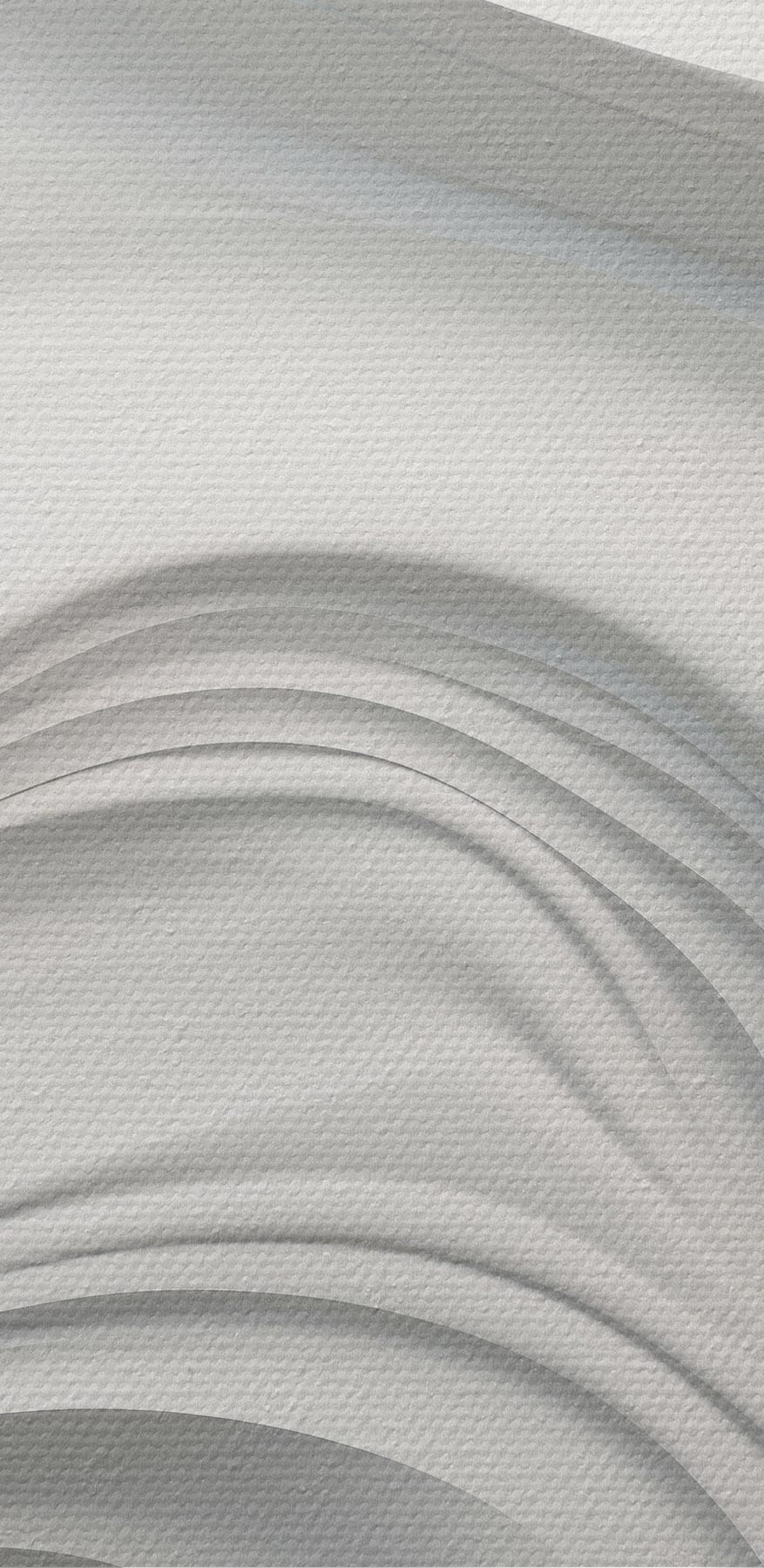 Weiße gewellte Oberfläche mit Linien