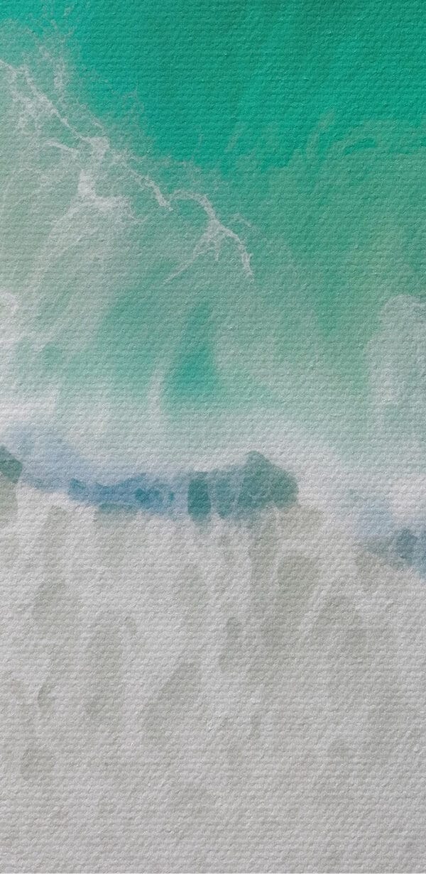 Waves crashing on a beach Waves crashing on a beach