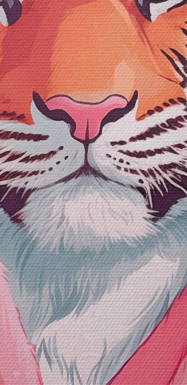 Tiger im rosa Gewand Tiger im rosa Gewand