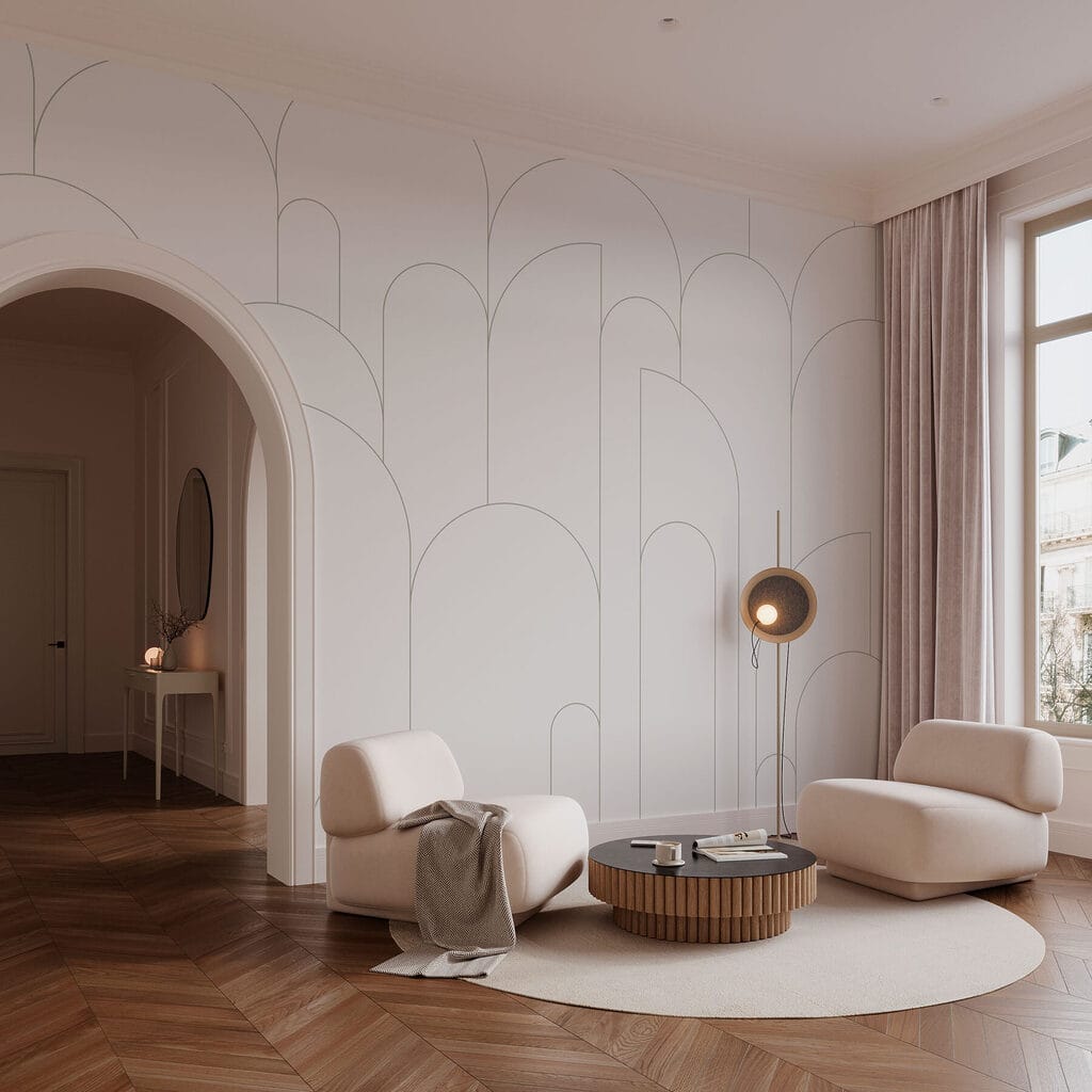 White and black pattern