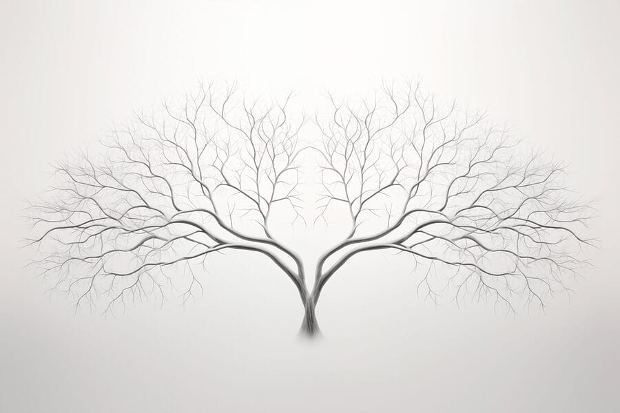 Baum ohne Blätter