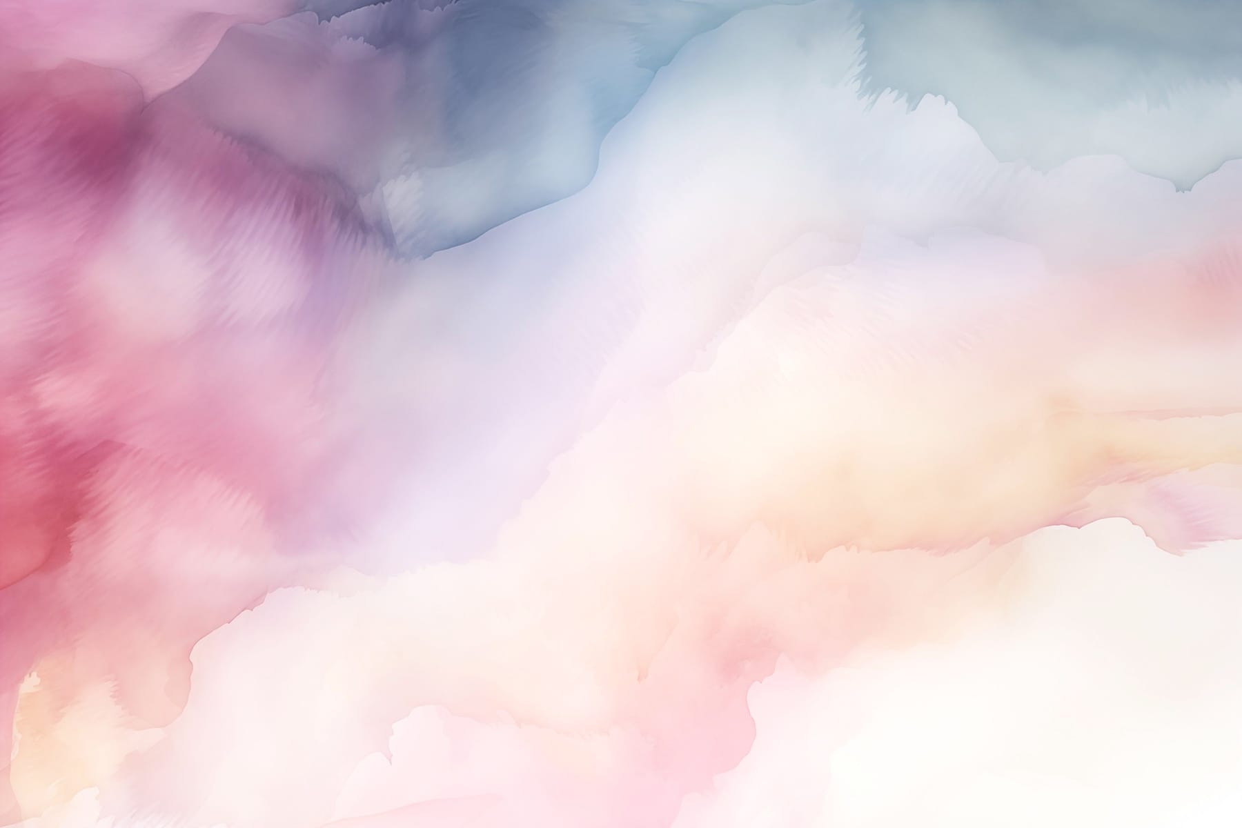 Dreamy colors blend in harmony