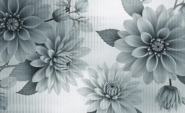 Zarte Blüten in gedeckten Tönen Zarte Blüten in gedeckten Tönen