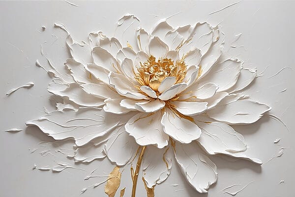 Elegant flower in soft textures Elegant flower in soft textures