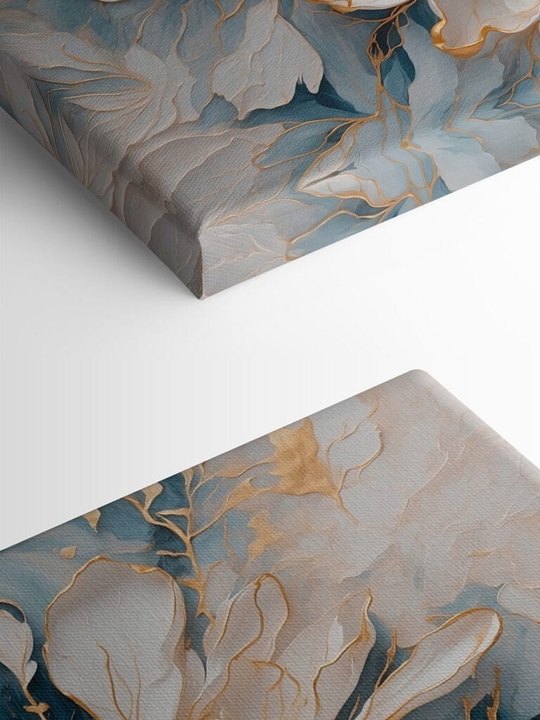 Painting of a white flower