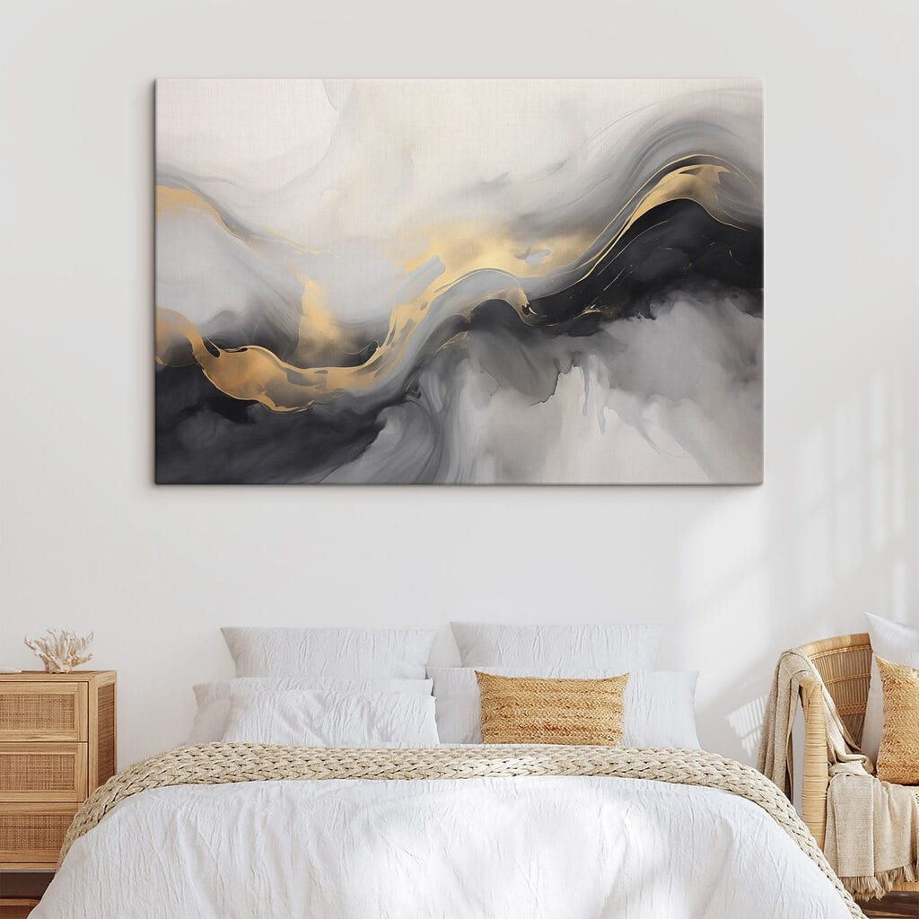 Flowing hues of elegance and depth Flowing hues of elegance and depth