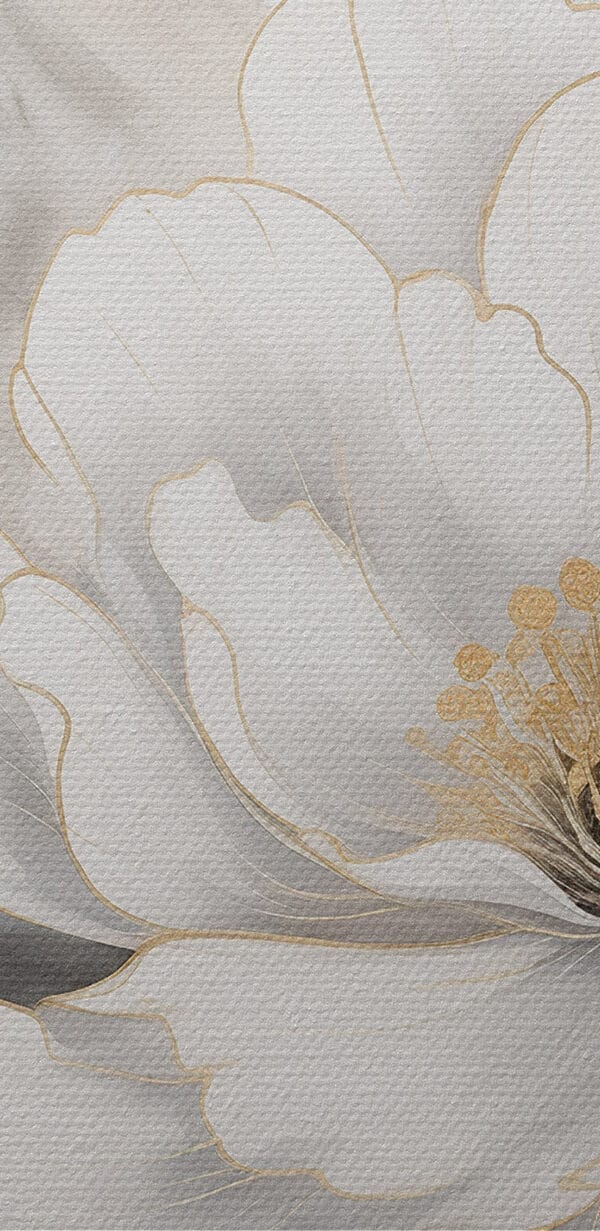Gemälde einer Blume Gemälde einer Blume