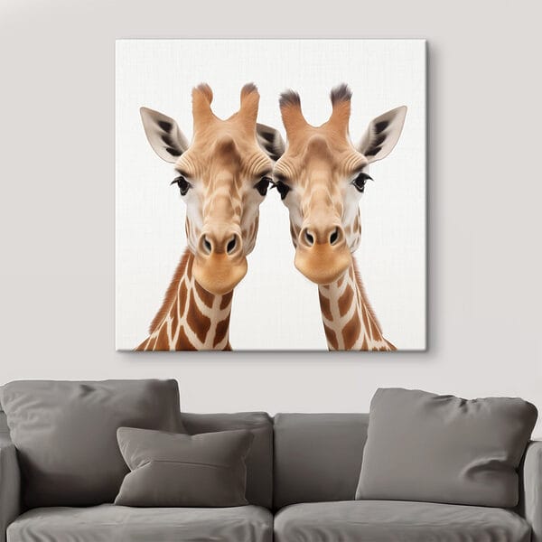 Wandbilder Zwei Giraffen schauen in die Kamera (Artikelnummer: s42967) Wandbilder Wandbilder Zwei Giraffen schauen in die Kamera (Artikelnummer: s42967)