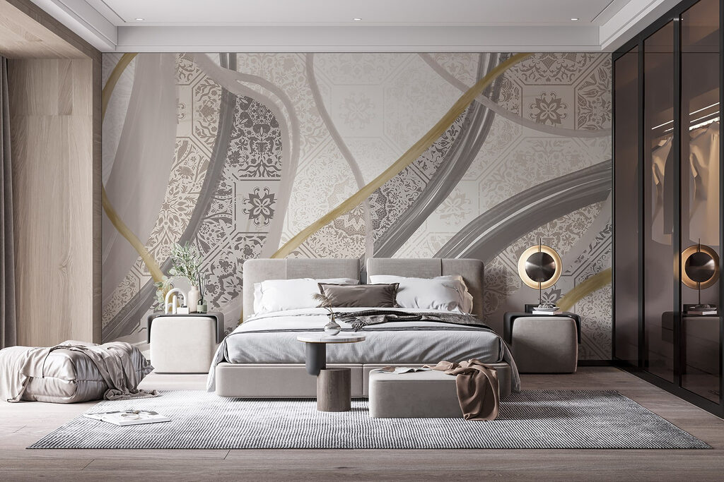 Sleek patterns in gentle hues Sleek patterns in gentle hues