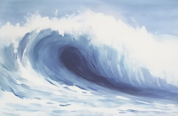 Große Welle im Ozean Große Welle im Ozean