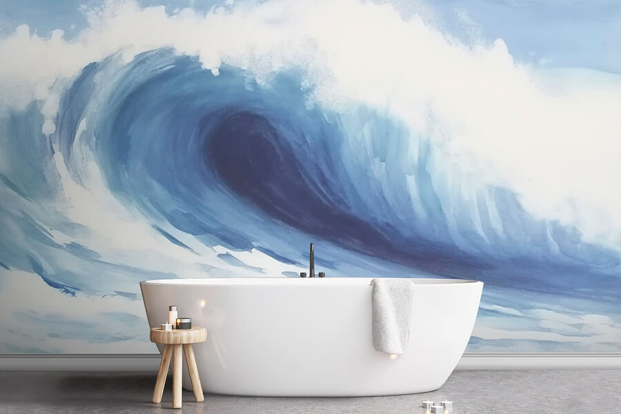 Große Welle im Ozean