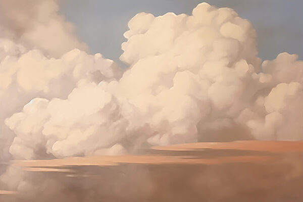 Große weiße Wolke am Himmel Große weiße Wolke am Himmel